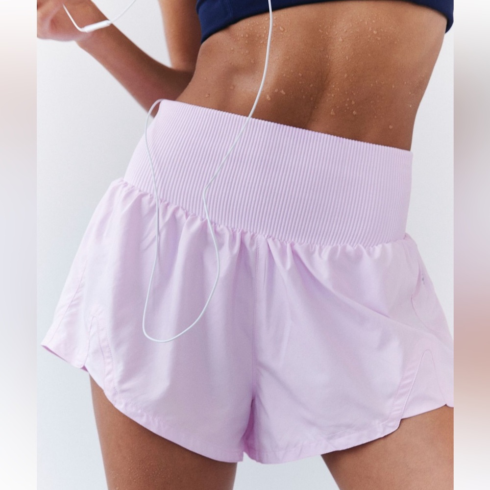 NWT FP Movement Carpe Diem Shorts Powder Pink XL